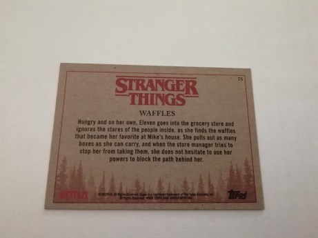 Carte Topps base verso